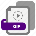 gif, file, extension, type, filetype, format, file format, document, export