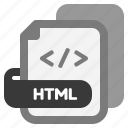 html, file, extension, type, filetype, format, file format, document, export