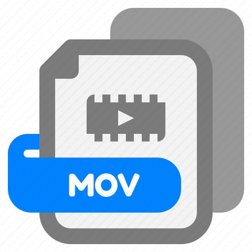 Mov, file, extension, type, filetype, file format, document icon - Download on Iconfinder