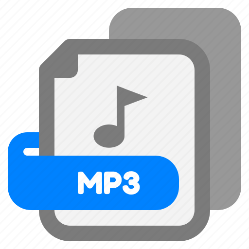 Mp3, file, extension, type, filetype, format, document icon - Download on Iconfinder