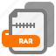 rar, file, extension, type, filetype, format, file format, document, export 