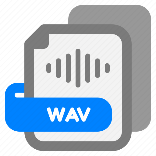 Wav, file, extension, type, filetype, file format, document icon - Download on Iconfinder