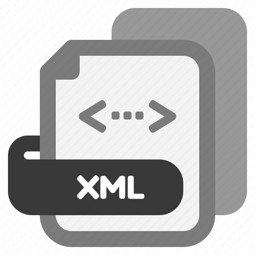Xml, file, extension, type, filetype, format, file format icon - Download on Iconfinder