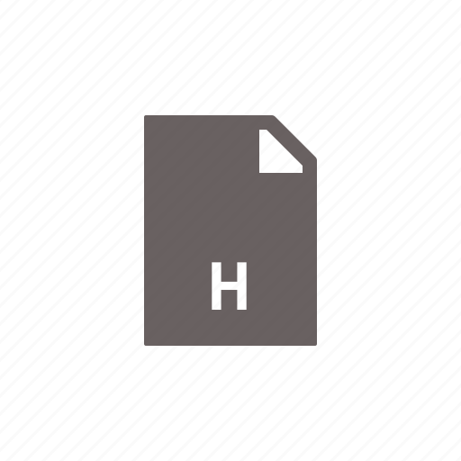 File, h icon - Download on Iconfinder on Iconfinder
