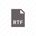 file, rtf