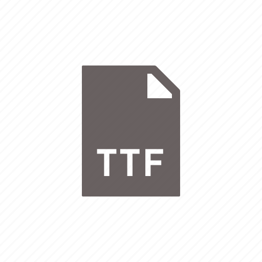 File, ttf icon - Download on Iconfinder on Iconfinder