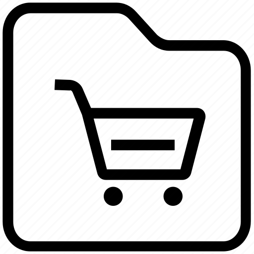 Cart, catalog, data, file, folder, shopping cart, storage icon - Download on Iconfinder