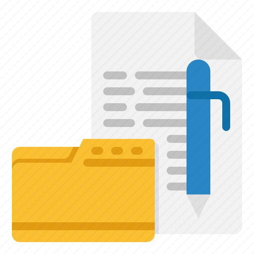 Document, file, folder, contract, agreement icon - Download on Iconfinder