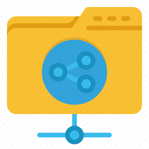 Share, file, folder, document, sharing icon - Download on Iconfinder