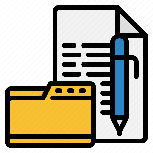 Document, file, folder, contract, agreement icon - Download on Iconfinder