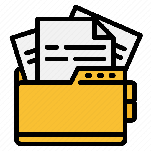 File, folder, document, data, storage icon - Download on Iconfinder