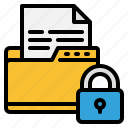 lock, file, folder, security, protect