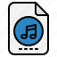 music, file, folder, multimedia, sound 