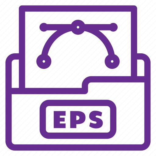 Eps, eps file, extension, file type, format, graphic, vector file icon - Download on Iconfinder