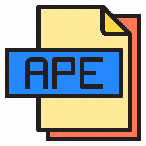 Ape, computer, extension, file, file type, format, type icon - Download on Iconfinder