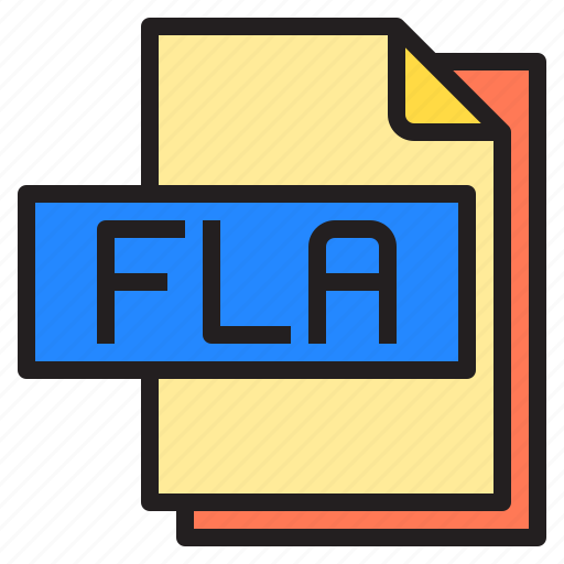 Computer, file, fla, format, type icon - Download on Iconfinder