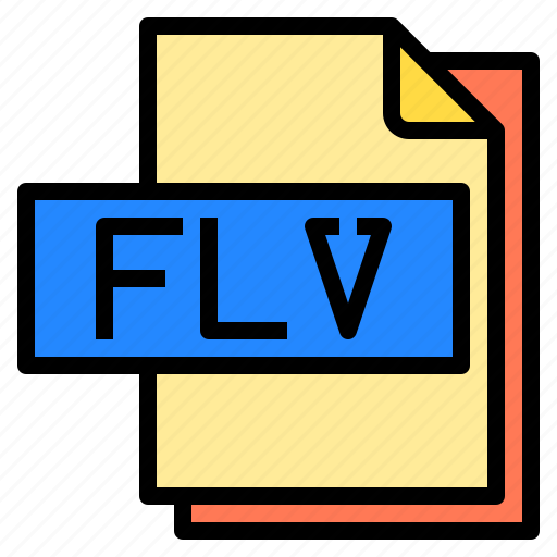 Computer, document, extension, file, file type, flv icon - Download on Iconfinder