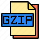computer, document, extension, file, file type, gzip