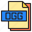 computer, file, format, ogg, type 