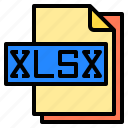 computer, document, extension, file, file type, xlsx