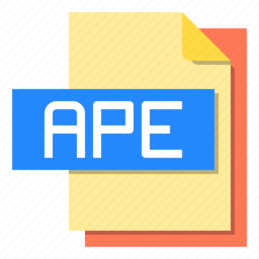 Ape, computer, file, format, type icon - Download on Iconfinder