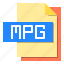 computer, document, extension, file, file type, mpg 