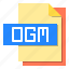computer, file, format, ogm, type 