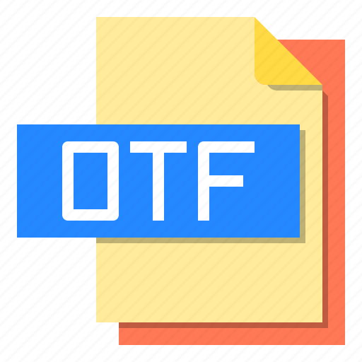 Computer, file, format, otf, type icon - Download on Iconfinder
