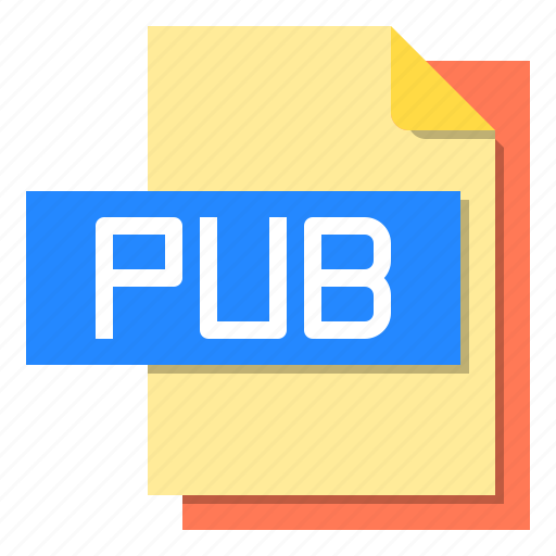 Computer, document, extension, file, file type, pub icon - Download on Iconfinder