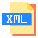 computer, document, extension, file, file type, xml