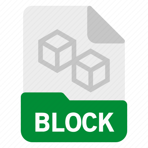 Block, document, file, format icon - Download on Iconfinder