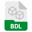 bdl, document, file, format