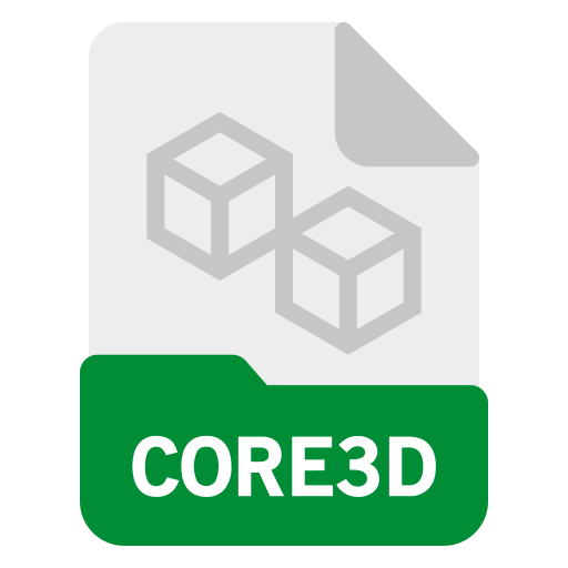 Core3d, document, file, format icon - Download on Iconfinder