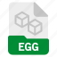 document, egg, file, format 