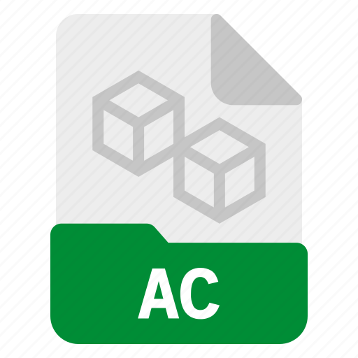 Ac, document, file, format icon - Download on Iconfinder