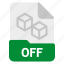 document, file, format, off 