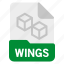 document, file, format, wings 