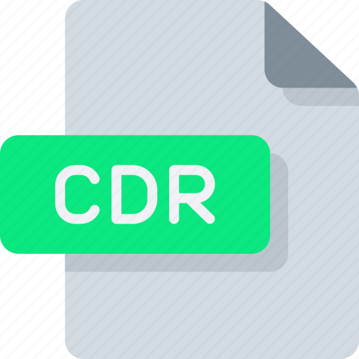 Cdr, cdr file, files and folders, file type, file format, extension, document icon - Download on Iconfinder