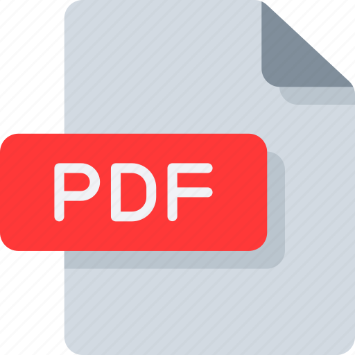 Pdf, pdf file, files and folders, file type, file format, extension, document icon - Download on Iconfinder