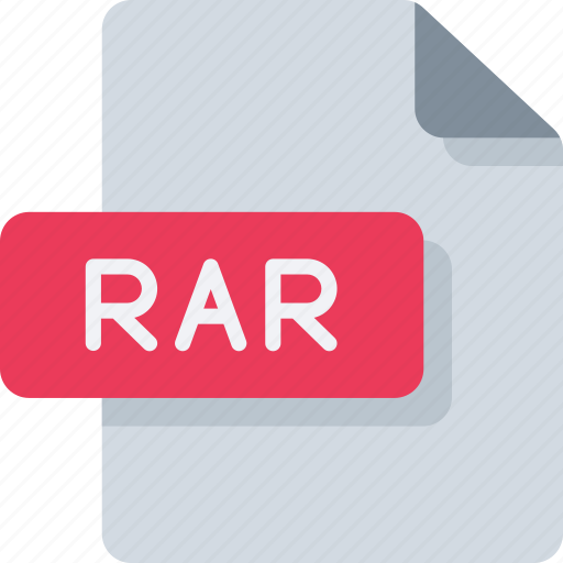 Rar, rar file, files and folders, file type, file format, extension, document icon - Download on Iconfinder