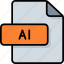 ai, ai file, files and folders, file type, file format, extension, document 