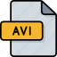 avi, avi file, files and folders, file type, file format, extension, document 