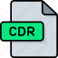 cdr, cdr file, files and folders, file type, file format, extension, document 