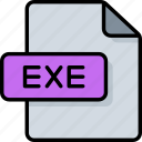 exe, exe file, files and folders, file type, file format, extension, document