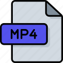 mp4, mp4 file, files and folders, file type, file format, extension, document