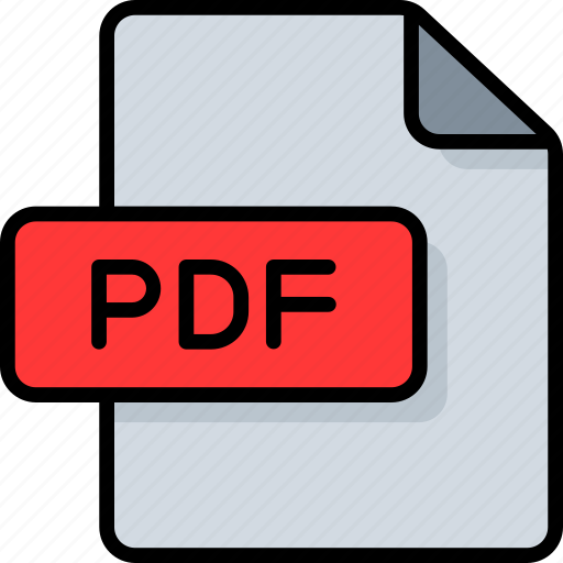 Pdf, pdf file, files and folders, file type, file format, extension, document icon - Download on Iconfinder