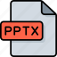 pptx, pptx file, files and folders, file type, file format, extension, document 
