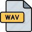 wav, wav file, files and folders, file type, file format, extension, document 