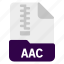 aac, archive, compressed, file 