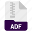 adf, archive, compressed, file 
